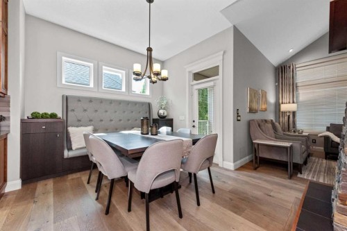 120 Elgin Estates View Se, Calgary, AB - Indoor Photo Showing Dining Room