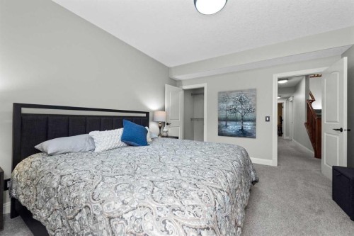 120 Elgin Estates View Se, Calgary, AB - Indoor Photo Showing Bedroom