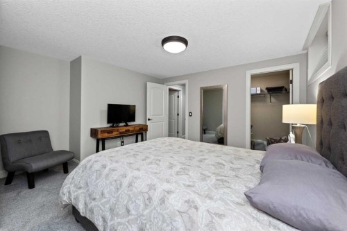 120 Elgin Estates View Se, Calgary, AB - Indoor Photo Showing Bedroom