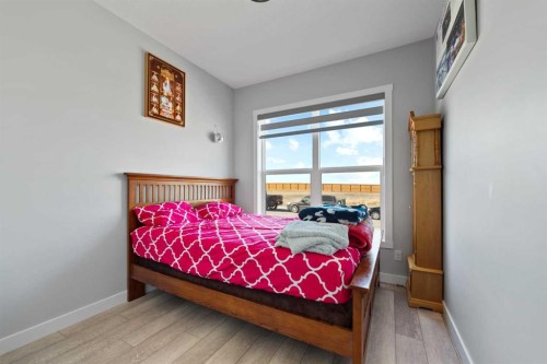 123 Corner Glen Drive Ne, Calgary, AB - Indoor Photo Showing Bedroom