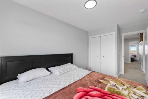 123 Corner Glen Drive Ne, Calgary, AB - Indoor Photo Showing Bedroom