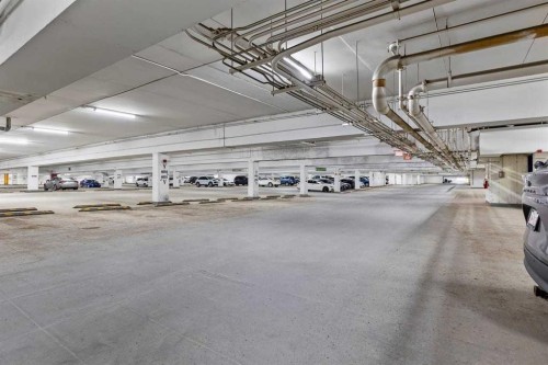 903-8710 Horton Road Sw, Calgary, AB - Indoor Photo Showing Garage
