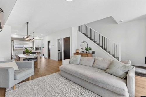 14 Wolf Creek Rise Se, Calgary, AB - Indoor Photo Showing Living Room