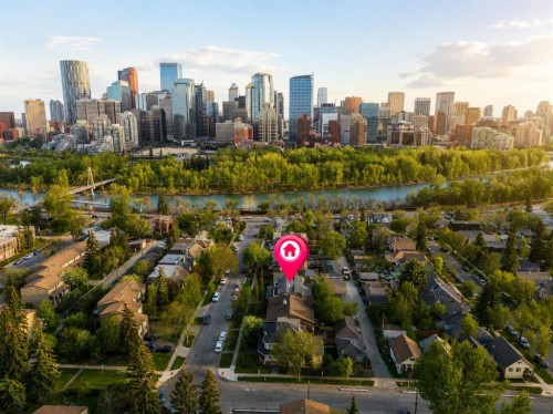 729 4 Street Nw, Calgary, AB - Outdoor With View
