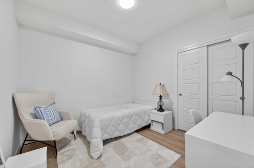 3208-20295 Seton Way Se, Calgary, AB - Indoor Photo Showing Bedroom