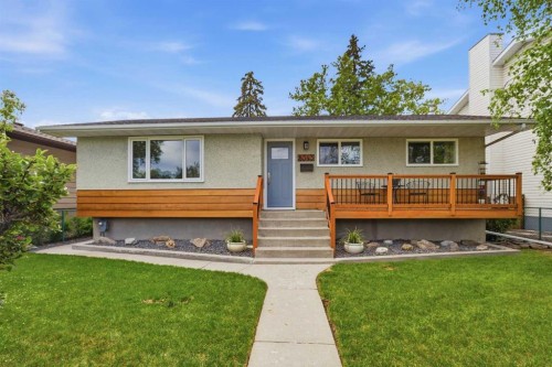 8343 48 Avenue Nw, Calgary, AB - Outdoor With Deck Patio Veranda