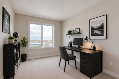 450 River Avenue, Cochrane, AB - Indoor Photo Showing Office