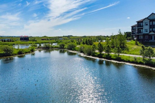 367 Fireside Place, Cochrane, AB - Outdoor With Body Of Water With View