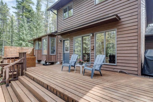 41 Elk Valley Crescent, Bragg Creek, AB - Outdoor With Deck Patio Veranda With Exterior