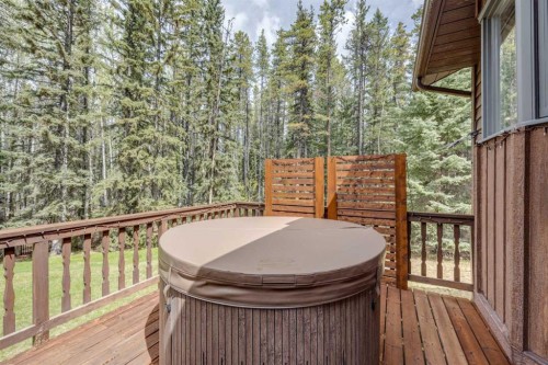 41 Elk Valley Crescent, Bragg Creek, AB - Outdoor With Deck Patio Veranda With Exterior