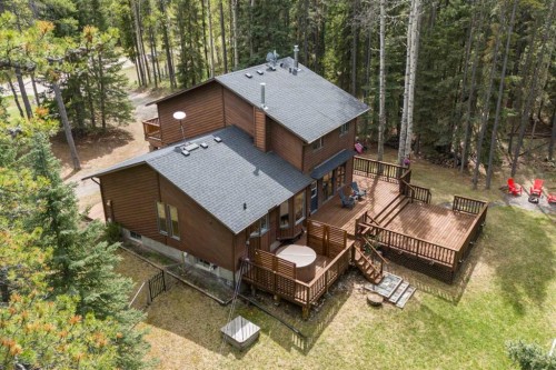 41 Elk Valley Crescent, Bragg Creek, AB - Outdoor With Deck Patio Veranda