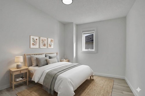 92 Prestwick Heath Se, Calgary, AB - Indoor Photo Showing Bedroom