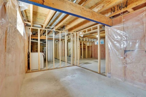 92 Prestwick Heath Se, Calgary, AB - Indoor Photo Showing Basement