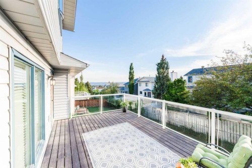 145 Hawkdale Circle Nw, Calgary, AB - Outdoor With Deck Patio Veranda With Exterior