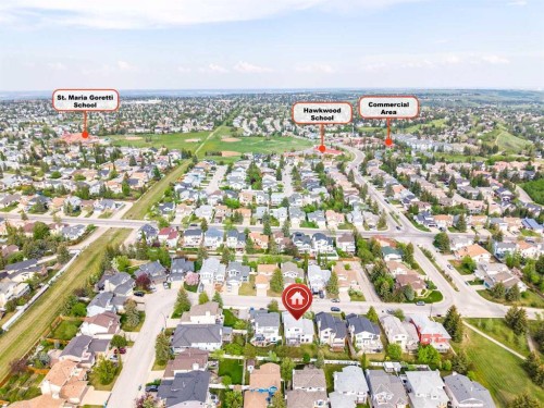 145 Hawkdale Circle Nw, Calgary, AB - Outdoor With View