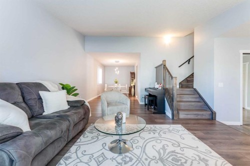 145 Hawkdale Circle Nw, Calgary, AB - Indoor Photo Showing Living Room