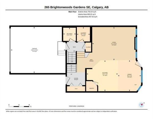 265 Brightonwoods Gardens Se, Calgary, AB 