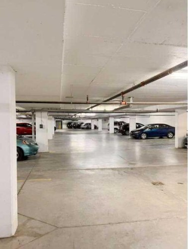 216-35 Aspenmont Heights Sw, Calgary, AB - Indoor Photo Showing Garage