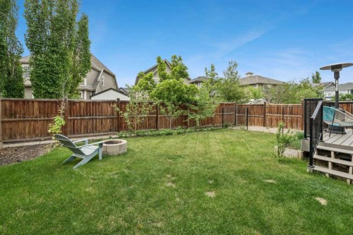45 Mahogany Terrace Se, Calgary, AB - Outdoor With Backyard