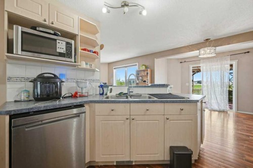 86 Saddlecrest Close Ne, Calgary, AB - Indoor Photo Showing Kitchen With Double Sink