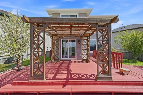 86 Saddlecrest Close Ne, Calgary, AB - Outdoor With Deck Patio Veranda