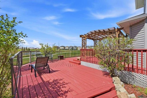 86 Saddlecrest Close Ne, Calgary, AB - Outdoor With Deck Patio Veranda