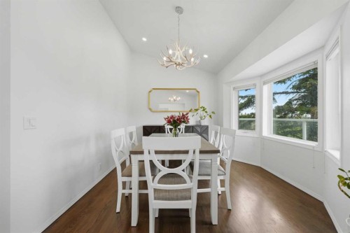 84 Coach Gate Way Sw, Calgary, AB - Indoor Photo Showing Dining Room