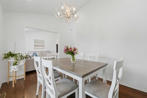 84 Coach Gate Way Sw, Calgary, AB - Indoor Photo Showing Dining Room