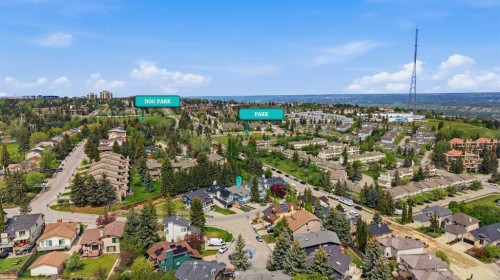 84 Coach Gate Way Sw, Calgary, AB - Outdoor With View