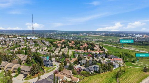 84 Coach Gate Way Sw, Calgary, AB - Outdoor With View