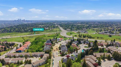 84 Coach Gate Way Sw, Calgary, AB - Outdoor With View