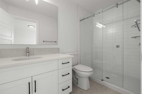 568 Buffaloberry Manor Se, Calgary, AB - Indoor Photo Showing Bathroom