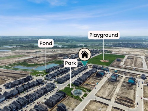 568 Buffaloberry Manor Se, Calgary, AB - Outdoor With View