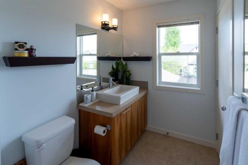 24 Copperpond Road Se, Calgary, AB - Indoor Photo Showing Bathroom