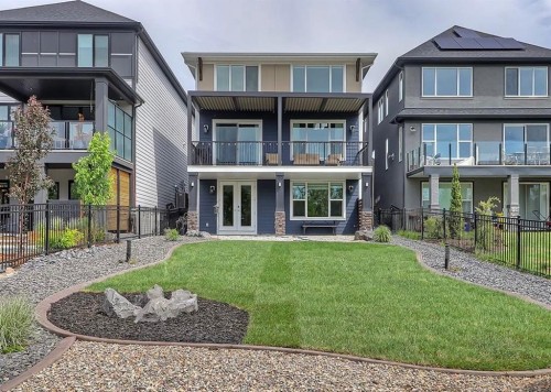 548 Cranbrook Gardens Se, Calgary, AB - Outdoor With Balcony With Facade