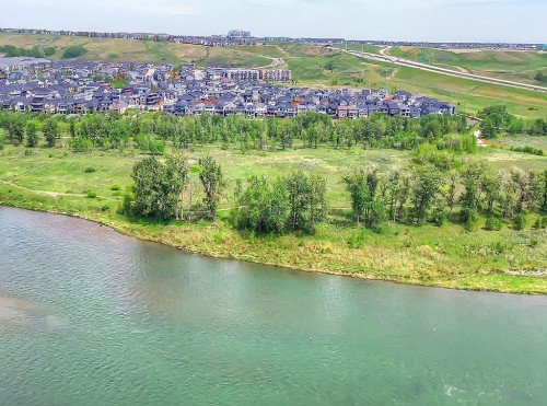548 Cranbrook Gardens Se, Calgary, AB - Outdoor With Body Of Water With View