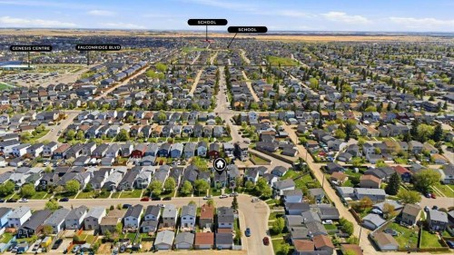 141 Martin Crossing Crescent Ne, Calgary, AB - Outdoor With View