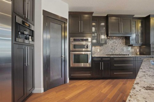 135 Cranleigh View Se, Calgary, AB - Indoor Photo Showing Kitchen With Upgraded Kitchen