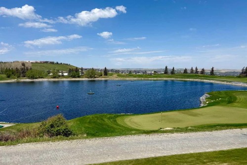 147 Hamptons Heath Nw, Calgary, AB - Outdoor With Body Of Water With View