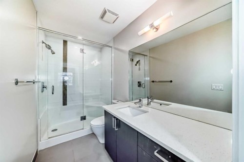 103-10 Auburn Bay Link Se, Calgary, AB - Indoor Photo Showing Bathroom