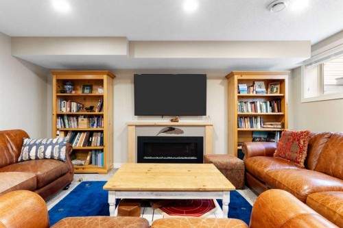 2008 43 Street Nw, Calgary, AB - Indoor With Fireplace