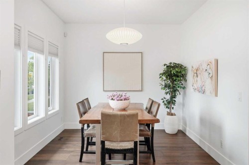 226 11 Avenue Nw, Calgary, AB - Indoor Photo Showing Dining Room