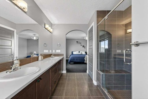 76 Rainbow Falls Boulevard, Chestermere, AB - Indoor Photo Showing Bathroom