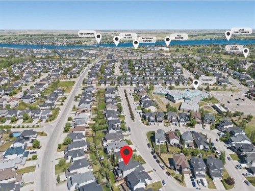 212 Willowmere Close, Chestermere, AB - Outdoor With Body Of Water With View