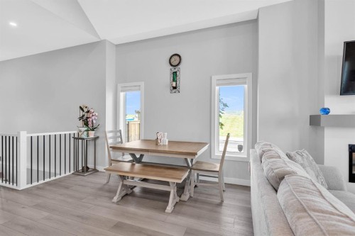 1098 Creekside Boulevard Sw, Calgary, AB - Indoor Photo Showing Dining Room