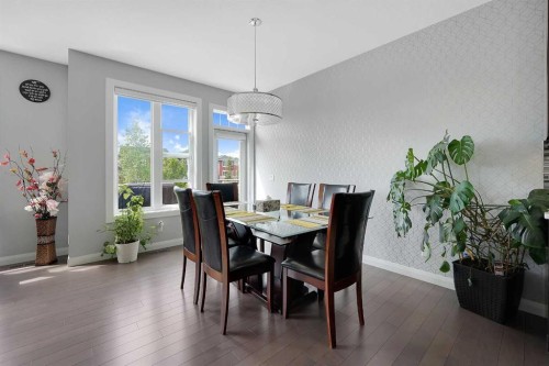 98 Red Sky Green Ne, Calgary, AB - Indoor Photo Showing Dining Room