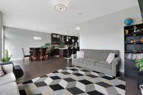 98 Red Sky Green Ne, Calgary, AB - Indoor Photo Showing Living Room