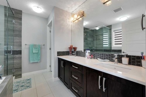 98 Red Sky Green Ne, Calgary, AB - Indoor Photo Showing Bathroom