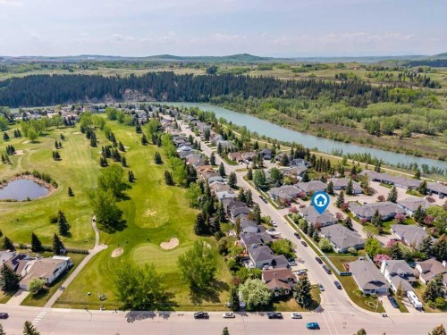 31-8 Riverview Circle, Cochrane, AB - Outdoor With Body Of Water With View