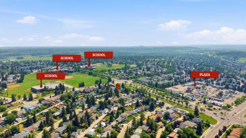 312 Queensland Road Se, Calgary, AB - Outdoor With View